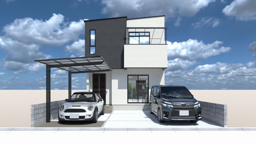 北斎院2502外観パース