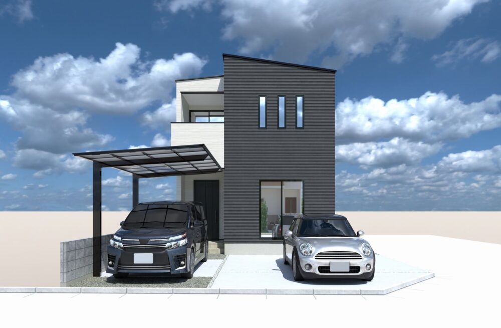 西石井2503外観パース