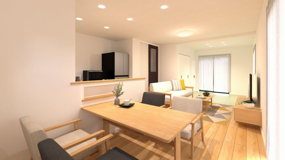 土居田2502B内観パース