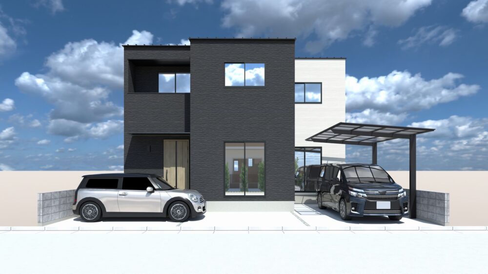 来住2502外観パース