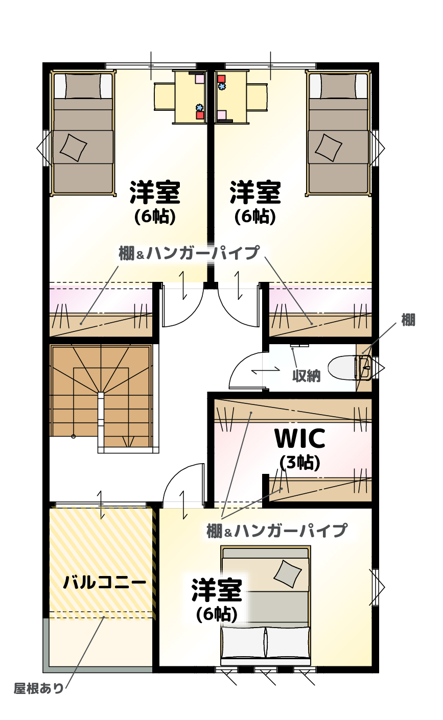 和泉南2501 E棟 2F