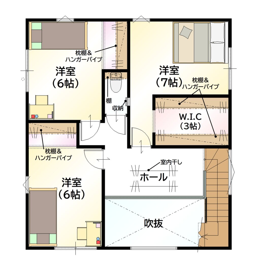 2階間取り