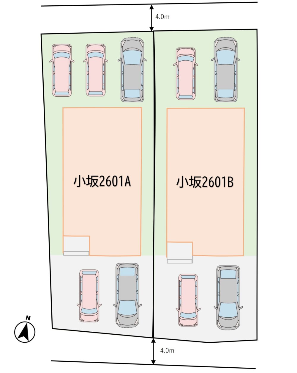 小坂2601 区画図